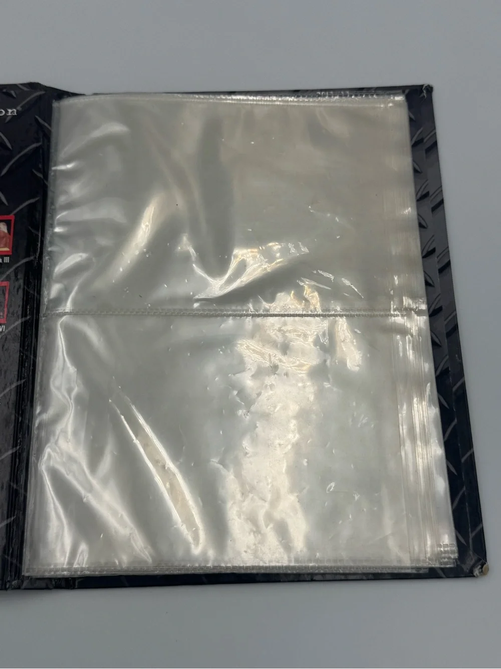 1999 WWF WrestleMania‎ Live Photocard Album Binder EMPTY No Cards WWE Vintage